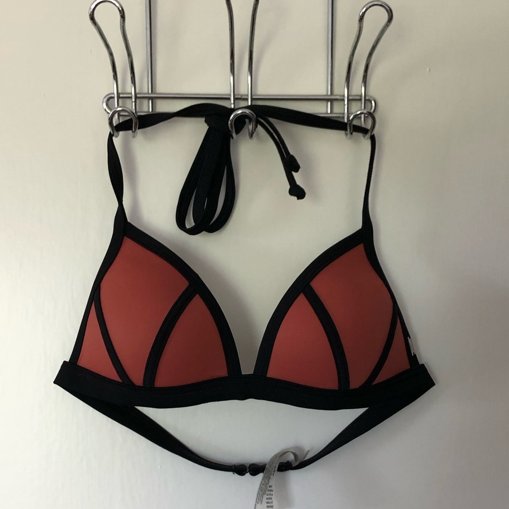 Pink/ VS bikini top- small